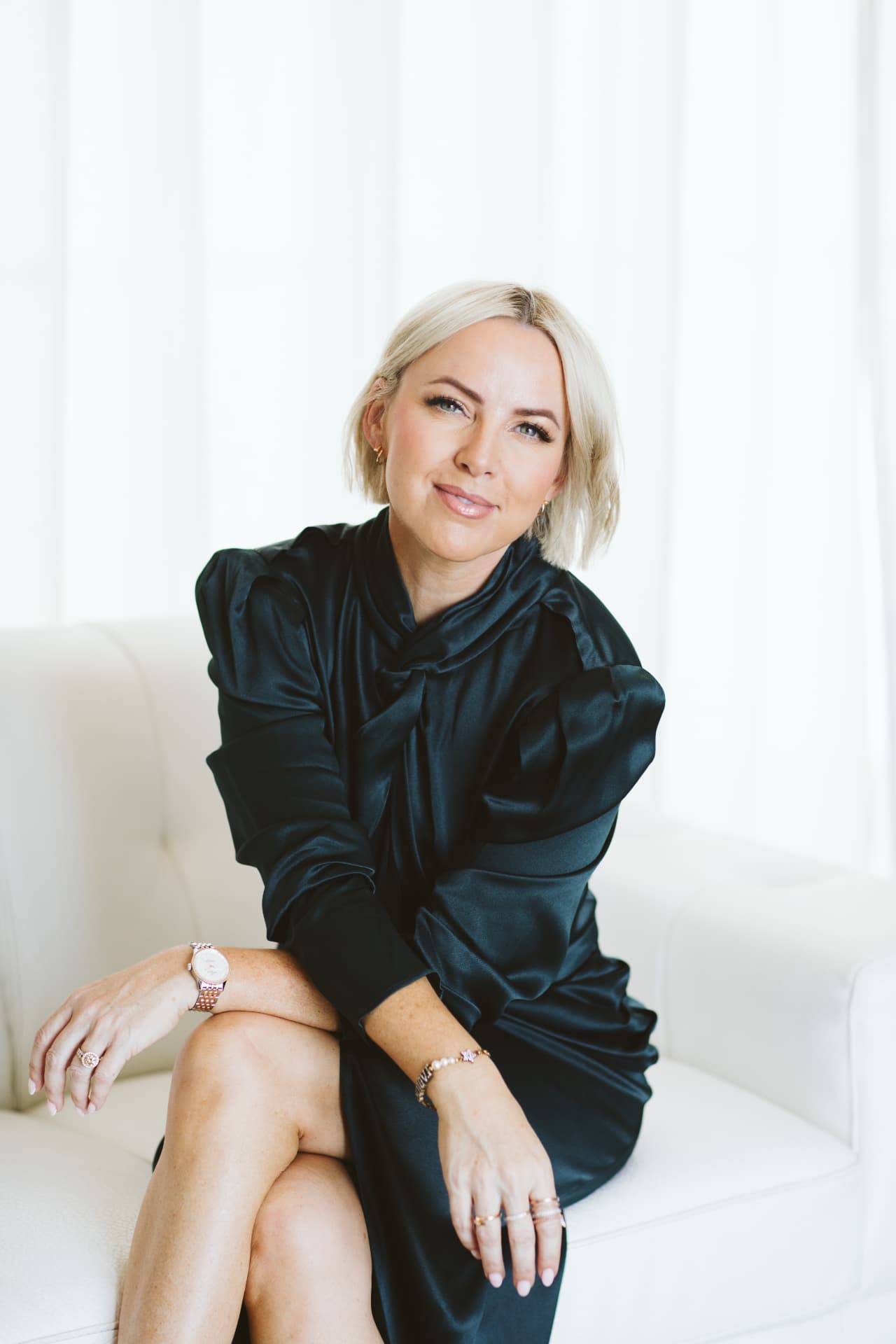 Editorial portrait of Kelly Lundberg